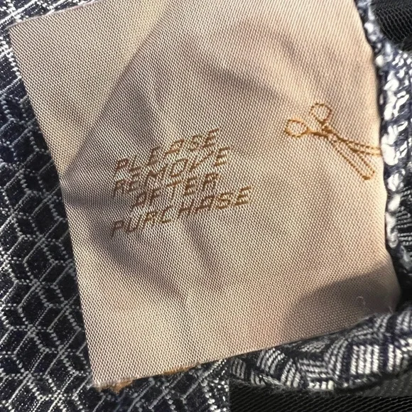 Dana Buchman Knit Tummy Control Pull On Ankle Dress Pants Geo Cubes Size S - Picture 11 of 12